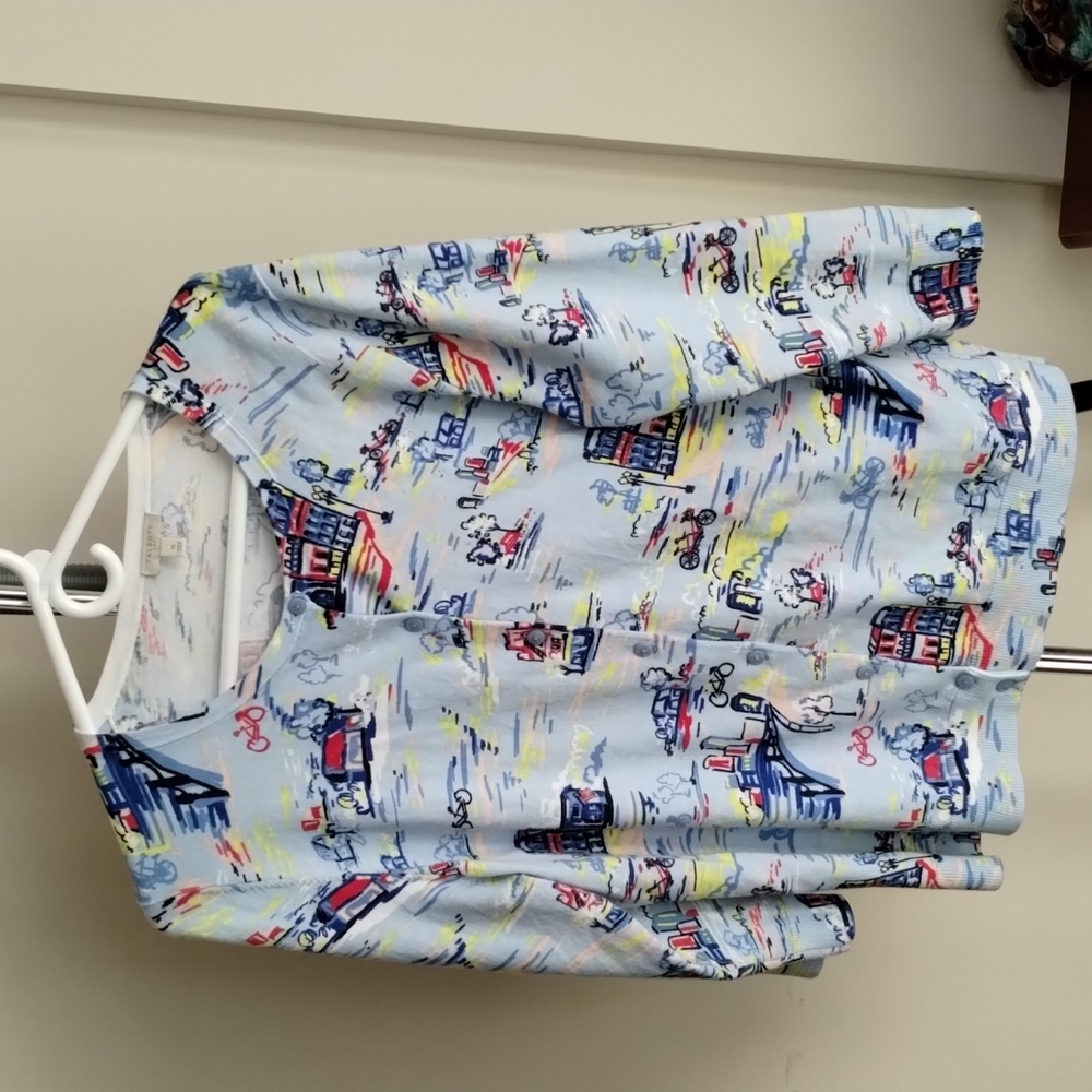 adorable Talbots spring sweater XL